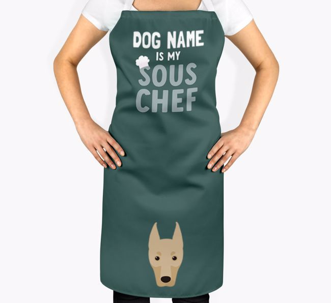 My Sous Chef: Personalized {breedFullName} Apron